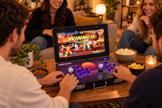Valise Gaming en soirée