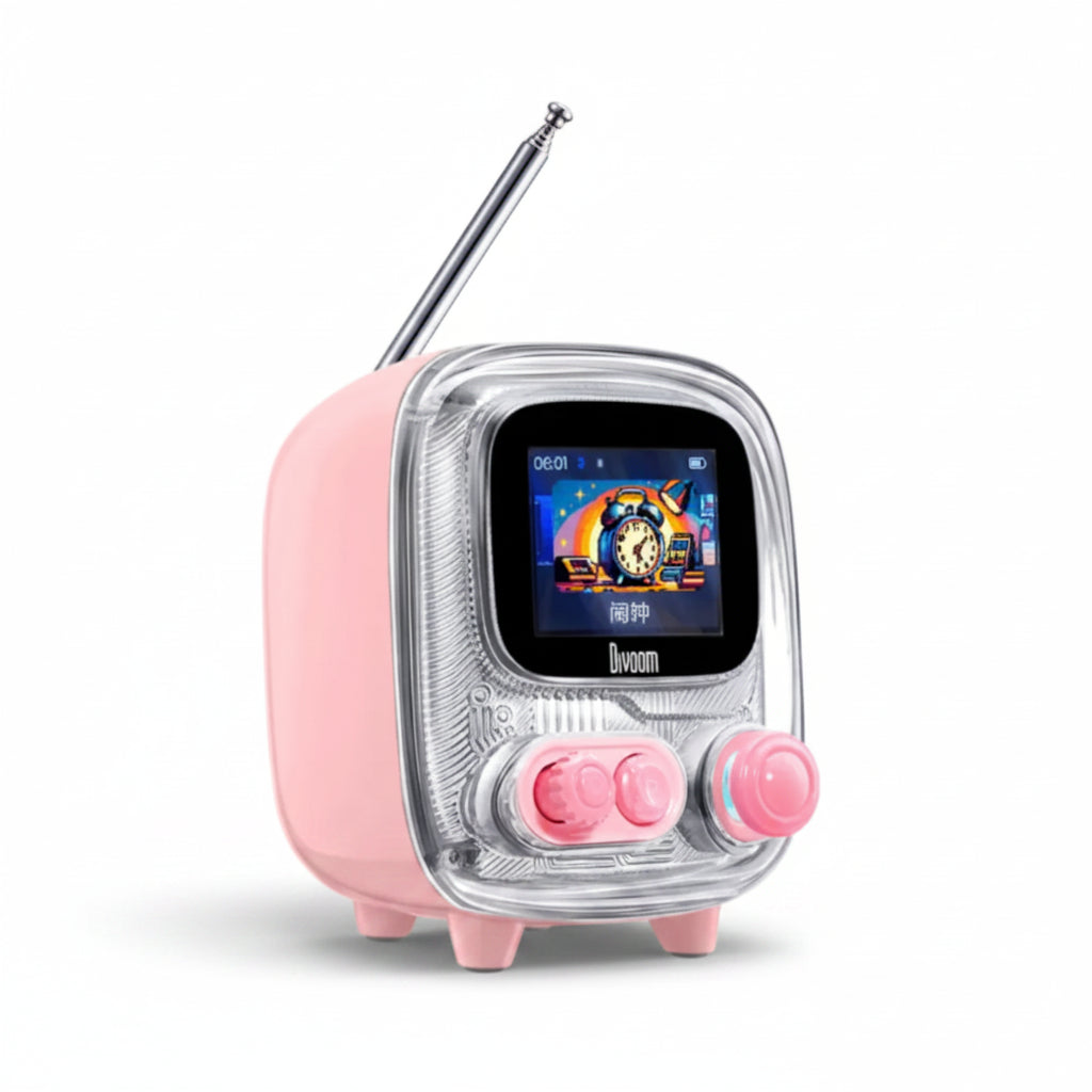 Divoom Tiivoo-2 Rose — L'Enceinte Radio