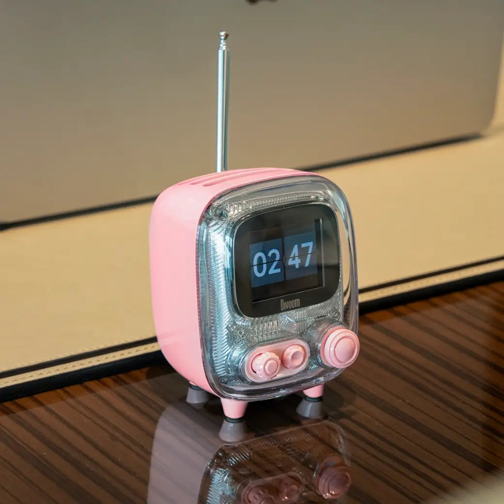 Divoom Tiivoo-2 Rose — L'Enceinte Radio