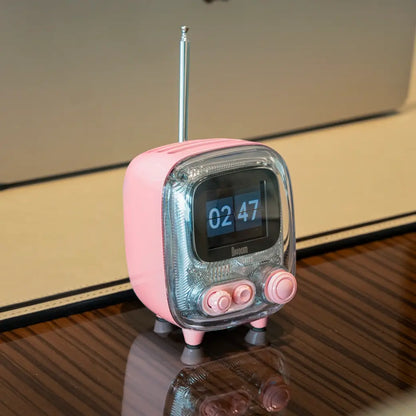 Divoom Tiivoo-2 Rose — L'Enceinte Radio