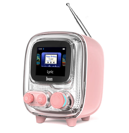 Divoom Tiivoo-2 Rose — L'Enceinte Radio