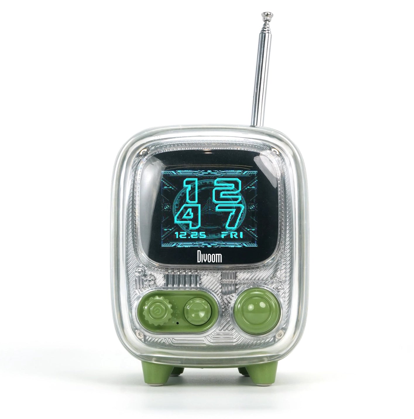 Divoom Tiivoo-2 Crème — L'Enceinte Radio
