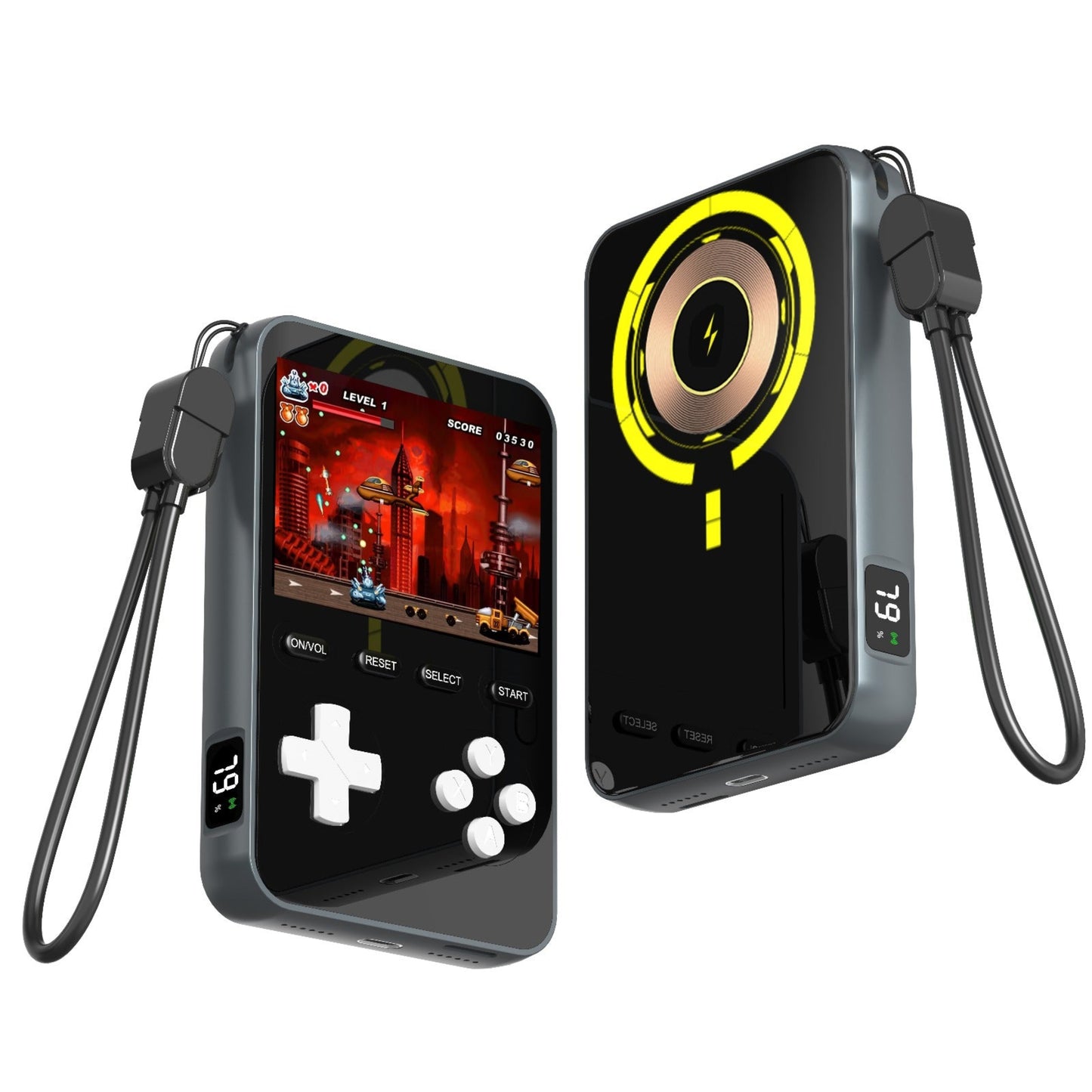 Power Bank Gaming — Batterie Externe & Console Rétro