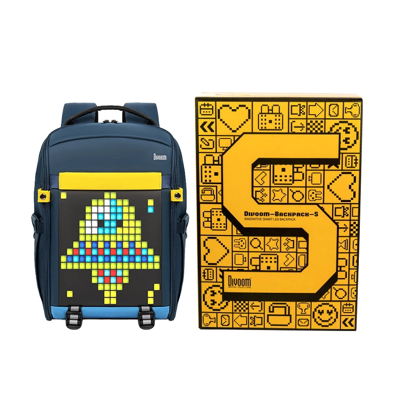 Sac à Dos Connecté Divoom Backpack S — Écran LED Pixel Art